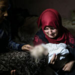 Gaza child burned to death in his sleep during Israeli bombardment