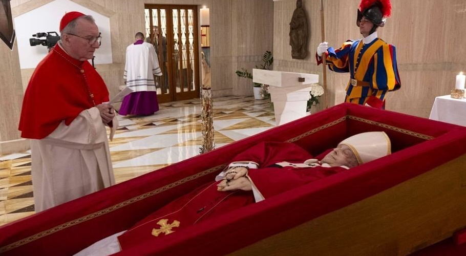 Pope Francis Photos released after the death