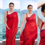 Cannes Film Festival 2025: Aditi Rao Hydari Mesmerizes Fans in Red Saree