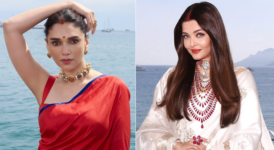 Aishwarya Rai and Aditi Rao Hydari's Appearance with Sindoor at Cannes