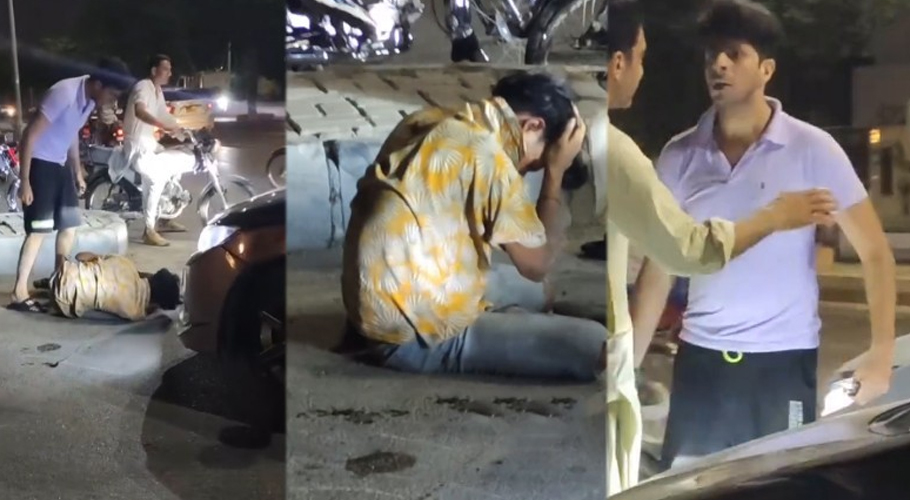 Karachi man brutally assaults, abuses young boy on busy street