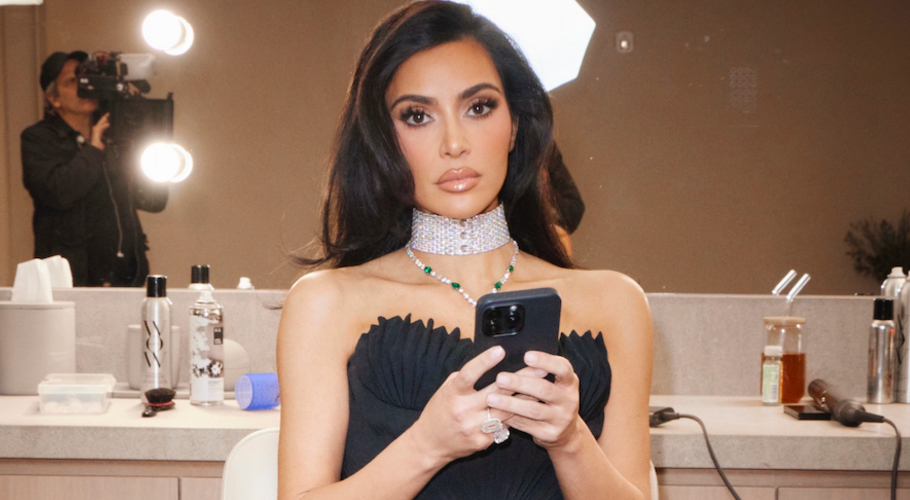 Kim unrecognizable as she channels viral TikTok star with North and Kris Jenner
