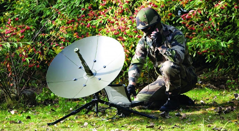 Pakistan jams Indian military satellite