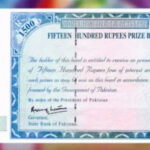 1500 Prize Bond November 2025 Draw
