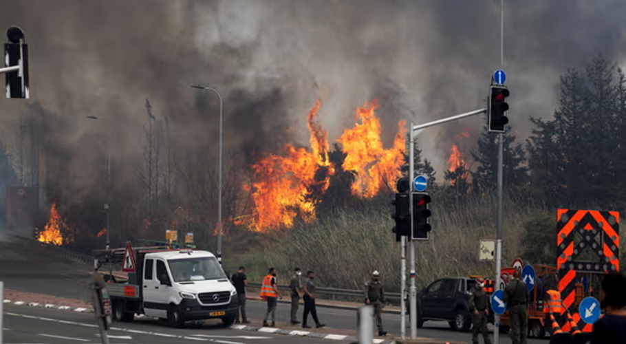 Israel facing ‘national emergency’ as it battles worst fires in a decade, says Netanyahu