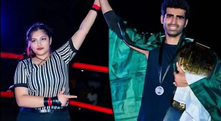 Pakistani wrestler beats Indian rival to retain international championship title