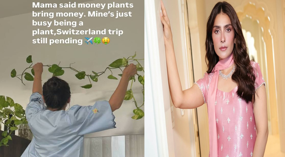 Ayeza Khan’s Eid post hints at desire for Swiss trip