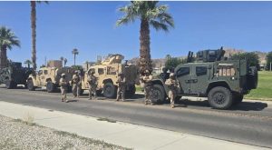 Marines deploy in LA ahead of mass anti-Trump protests