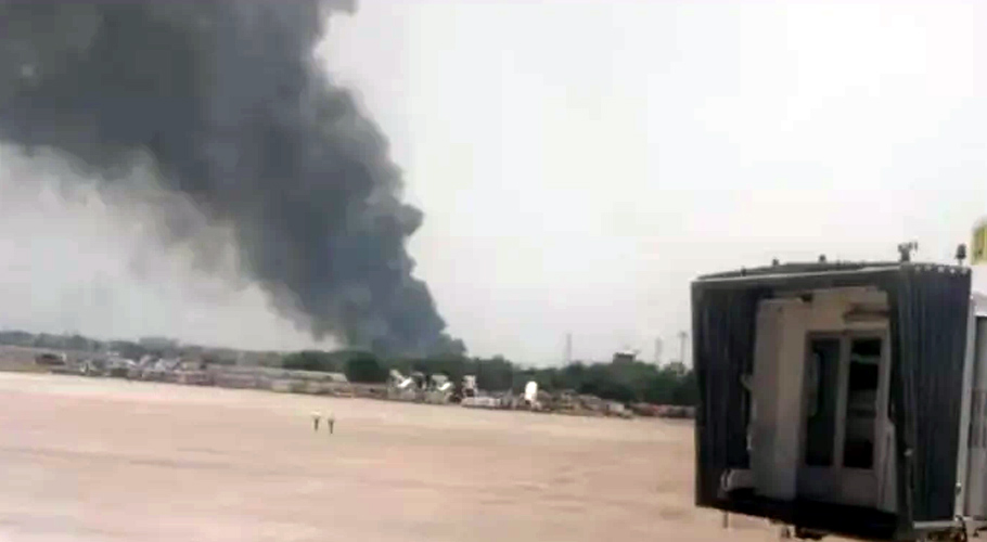 Plane Crash in India