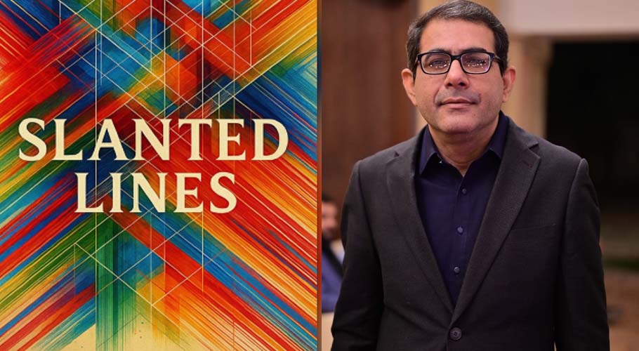 Slanted Lines — Shujat Ali’s Powerful English Debut on Urban Life, Love, and Silent Struggles