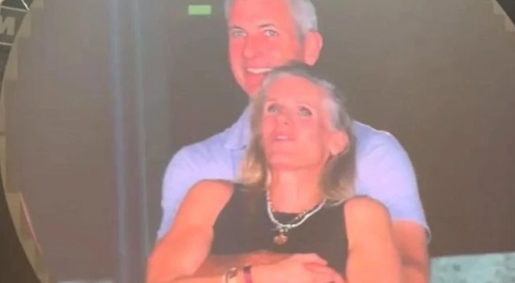 Who is the viral couple caught at Coldplay concert?