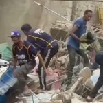 Karachi: Three-storey building collapses in Mominabad area of Orangi