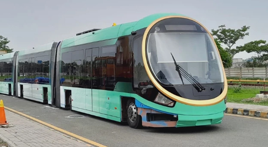 route announced for pakistans first electric tram service