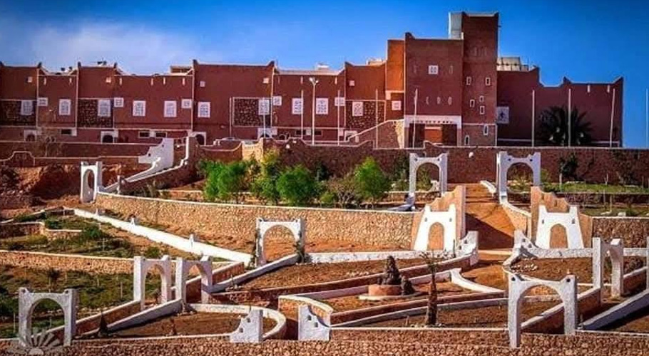 الجزائر کا ماحول دوست شہر تافیلات کا ایک منظر
