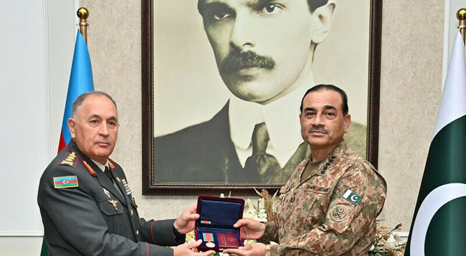 Azerbaijan awards Field Marshal Asim Munir with ‘Patriotic War Medal’