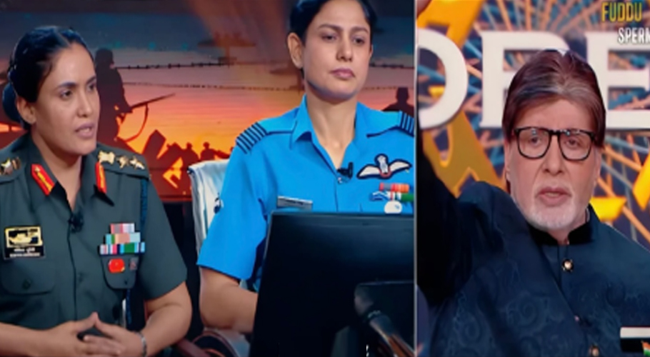 KBC slammed for featuring women officers linked to Operation Sindoor