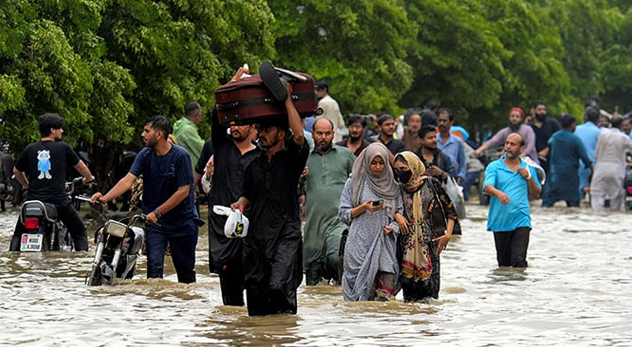 Karachi soaked again: Heavy rain to persist till Aug 23