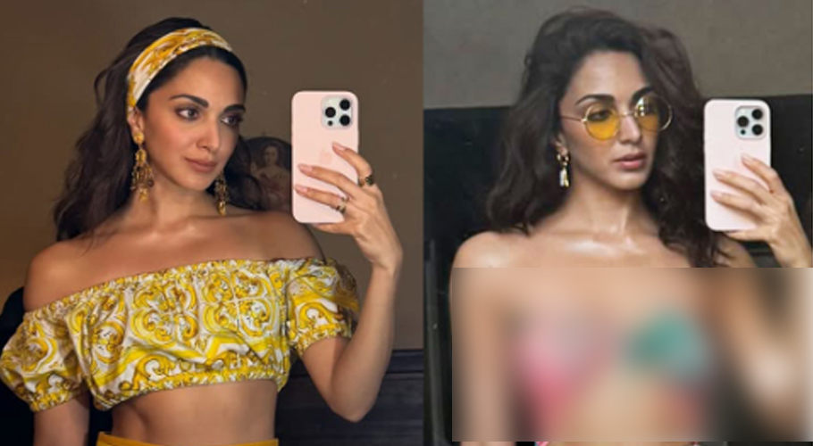 Kiara shares behind-the-scenes selfies from the 'Aavan Jaavan' song shoot for War 2.