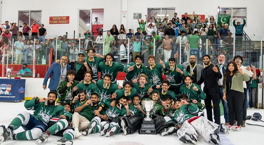 Pakistan Makes History in Ice Hockey, Becomes Champion for the First Time