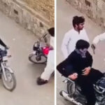 Bizarre robbery video goes viral as thieves get robbed