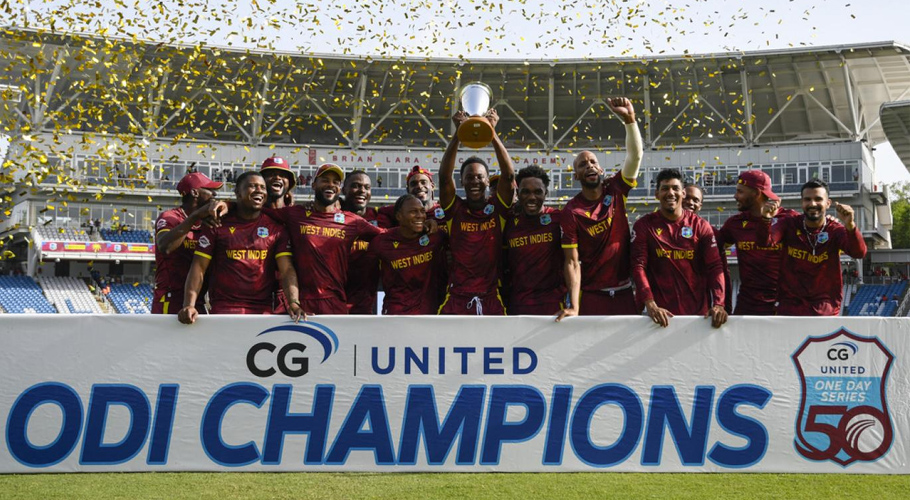 West Indies thrash Pakistan by 202 runs, clinch first ODI series win in 34 years