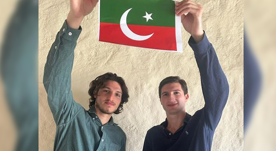 عمران خان کے بیٹے قاسم اور سلیمان