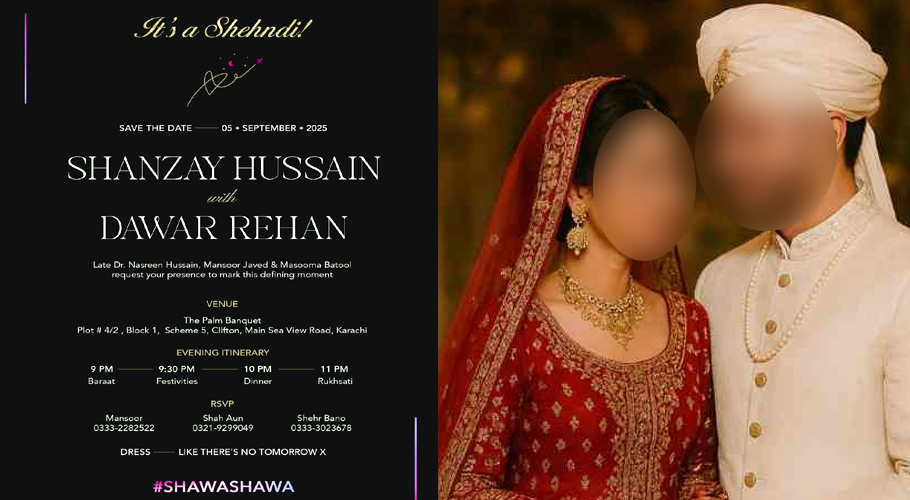 Karachi Wedding Card Featuring "Digital Salami" Goes Viral on Social Media
