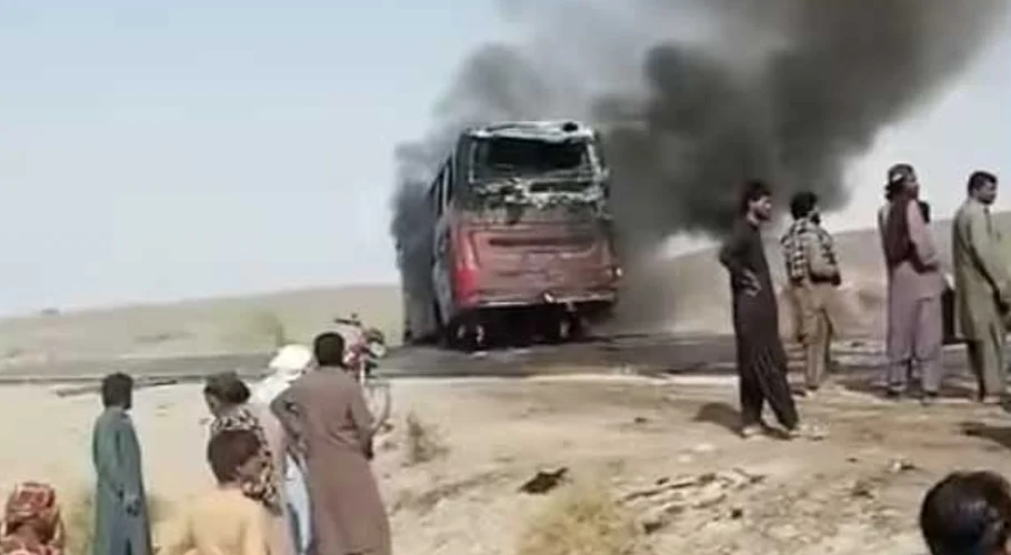 7 killed, 2 injured in bus-car collision in Panjgur