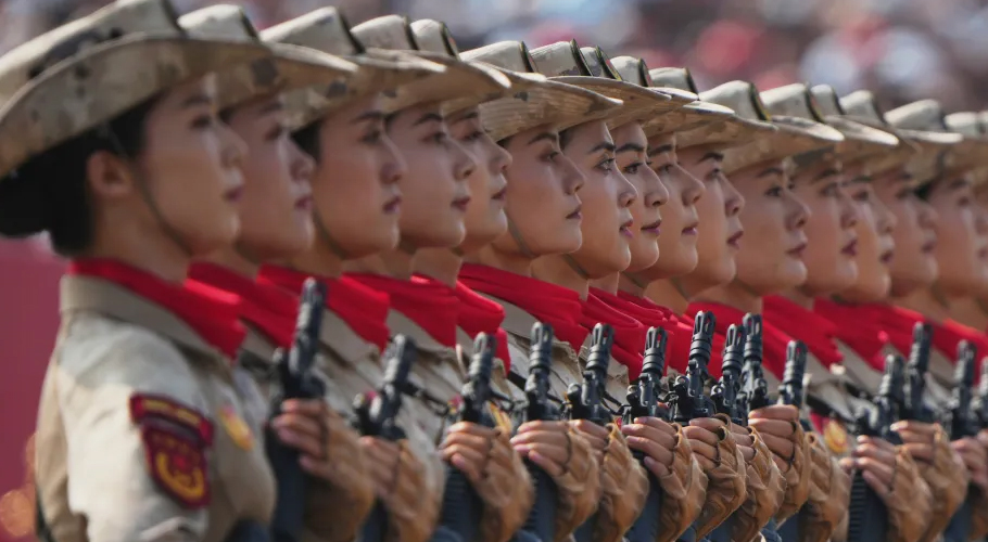 China holds largest military parade in Beijing, showcasing new weapons