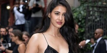 Disha Patani at the CALVIN KLEIN Fashion show as part of SS26 NYFW