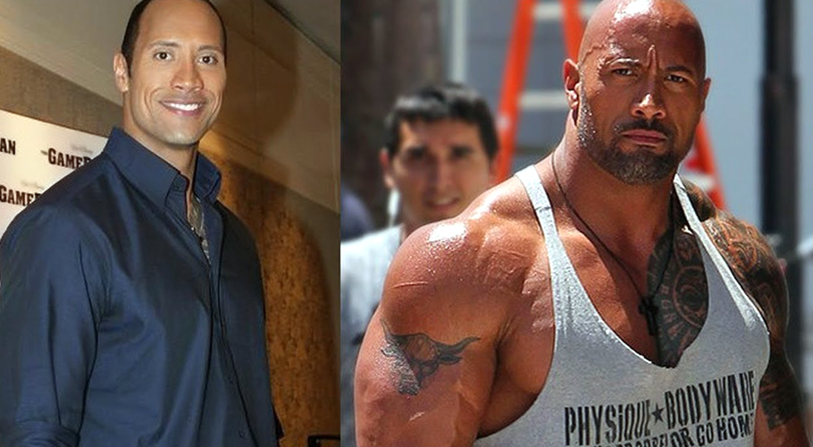 Dwayne Johnson’s body transformation leaves fans stunned