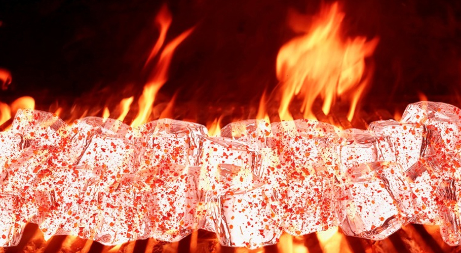 Grilled ice cubes: China’s bizarre street food trend goes viral on social media