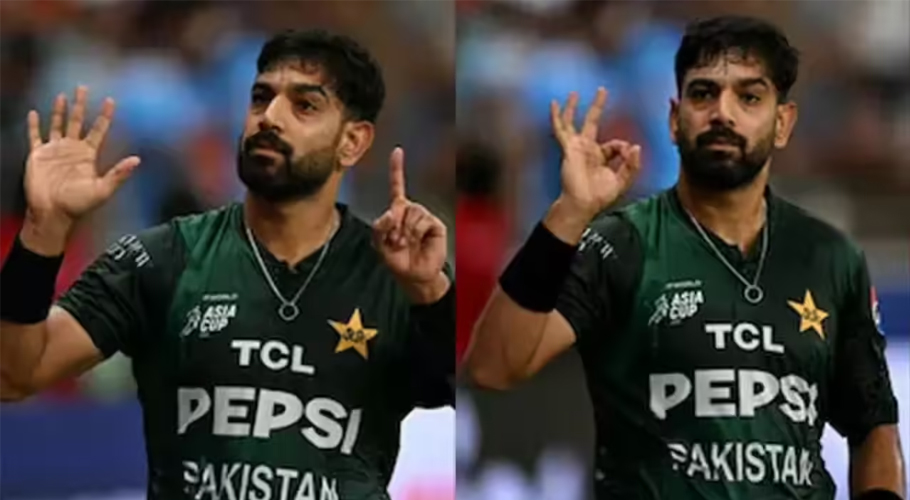 Haris Rauf’s 0-6 Gesture Sparks Uproar in India as BJP Responds