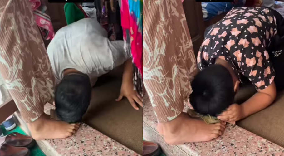Indian family celebrates daughter’s first menstruation in viral video
