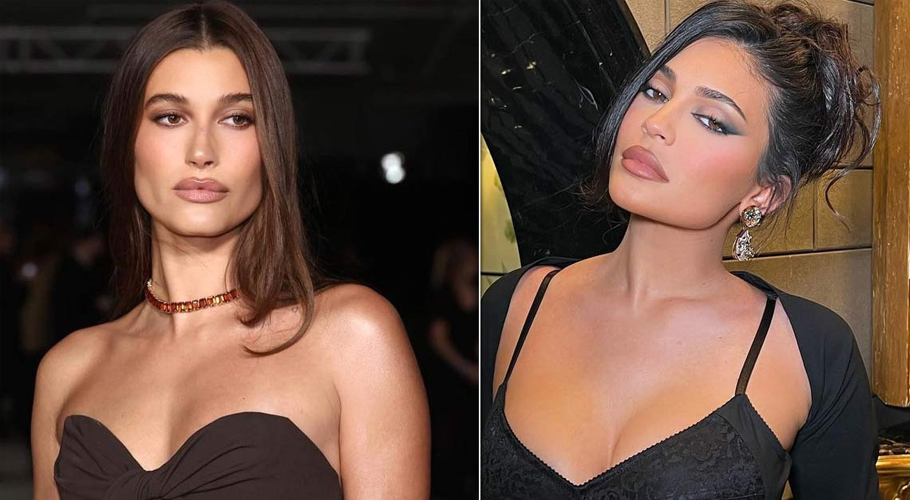 Kylie Jenner, Hailey Bieber reunite as makeup besties