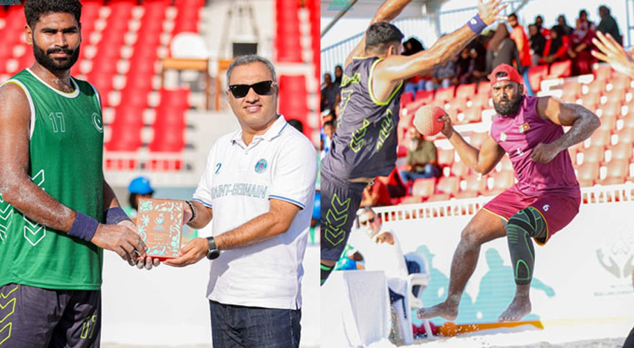 Pakistan defeats Sri Lanka in Commonwealth Beach Handball Championship
