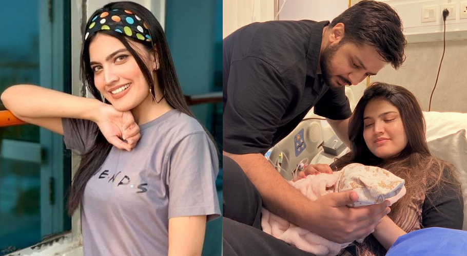 TikToker Iqra Kanwal welcomes her first baby