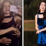 Fans overwhelm Hania Aamir during red carpet arrival at Hum Awards