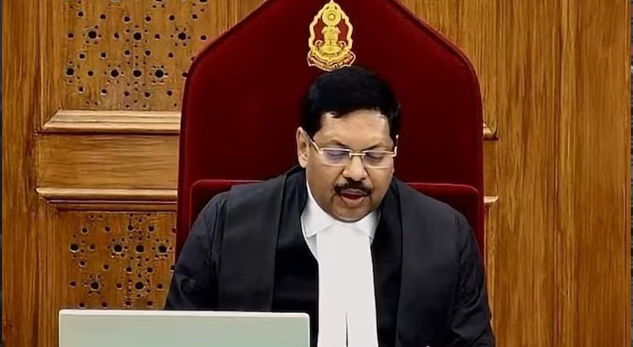 Shoe thrown at Indian Chief Justice BR Gavai by lawyer during hearing