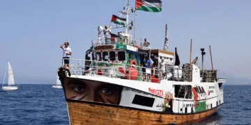 Gaza flotilla says it entered high-risk zone near Israel