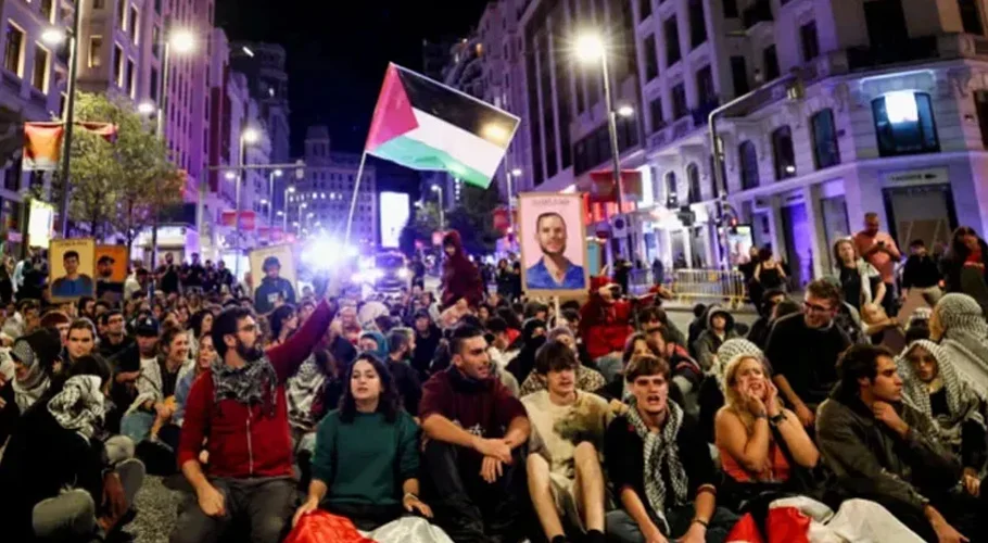 Global protests after Israel intercepts Gaza aid flotilla, over 200 activists detained
