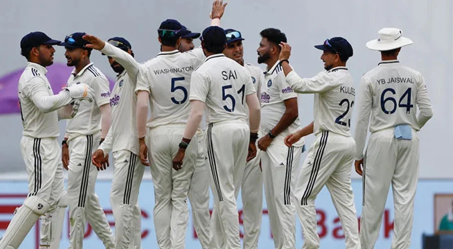 India crush West Indies in first Test