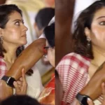 Kajol faces awkward moment at public event