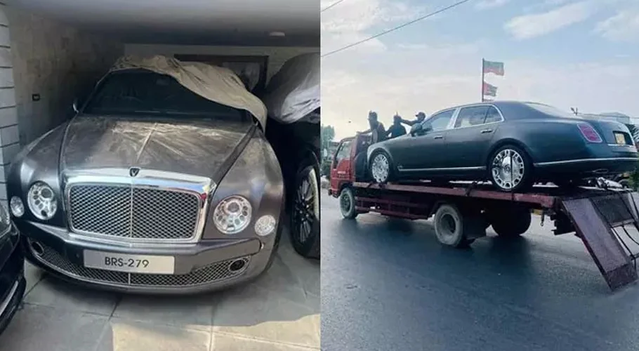 Luxury vehicle stolen in UK surfaces in Karachi