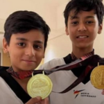 Pakistani brothers win gold medals at international Taekwondo championship