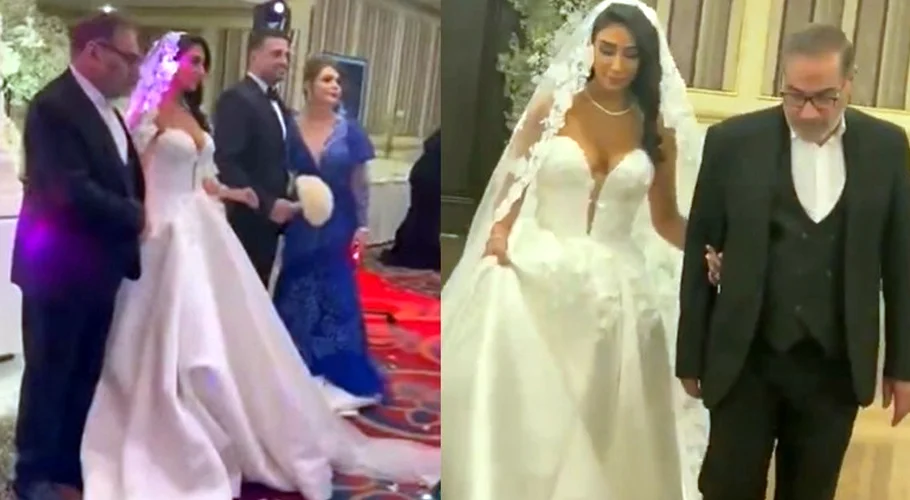 Pro-hijab Iranian leader under fire after daughter's wedding dress goes viral