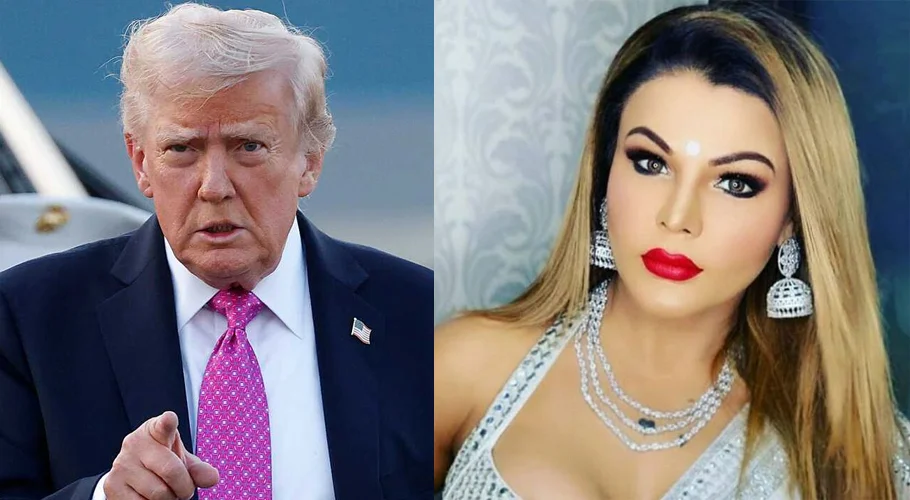 Rakhi Sawant called Donald Trump her father, video went viral