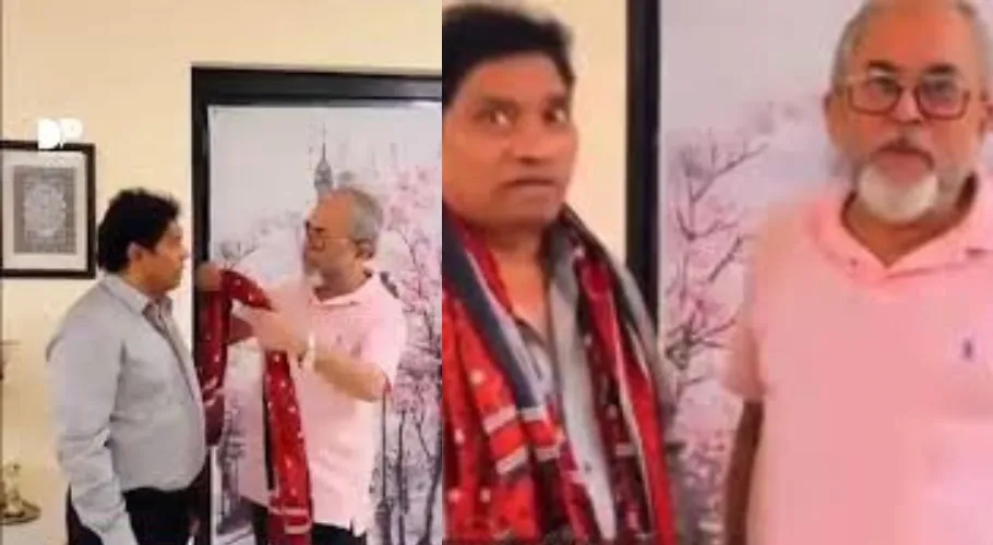 What did Johnny Lever say to Pakistani actor Ayaz Khan in a recent meeting?