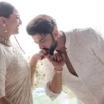 Zaheer reacts to Sonakshi’s pregnancy rumors by touching her stomach, video goes viral