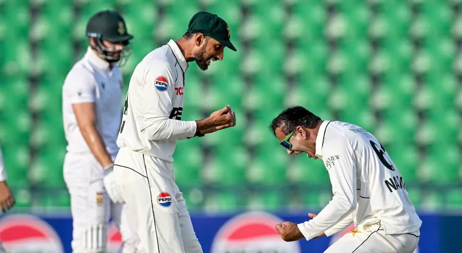 Nauman Ali, Shaheen Afridi Lead Pakistan to 93-Run Win Over South Africa in Lahore Test